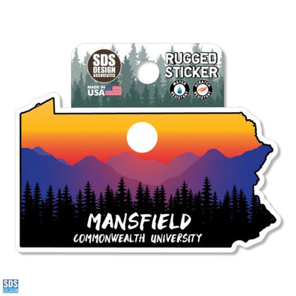 Mansfield Scenery Sticker
