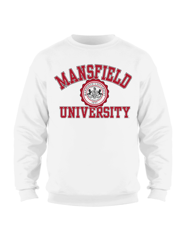 MU SEAL CREW SWEATSHIRT WHITE