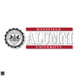 MANSFIELD UNIVERSITY ALUMNI WITH SEAL DECAL