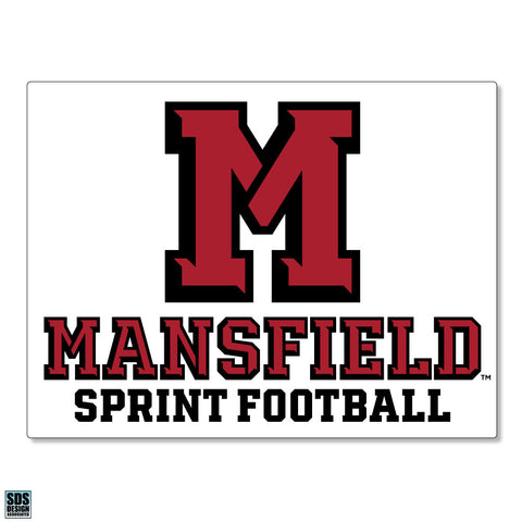 MANSFIELD SPRINT FOOTBALL DECAL