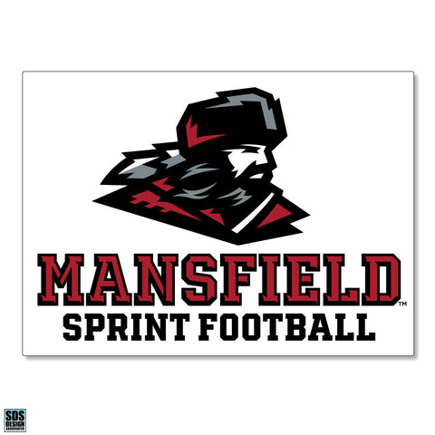 MANSFIELD MOUNTIE SPRINT FOOTBALL DECAL