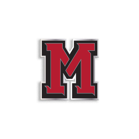 MU ATHLETIC M LOGO PIN