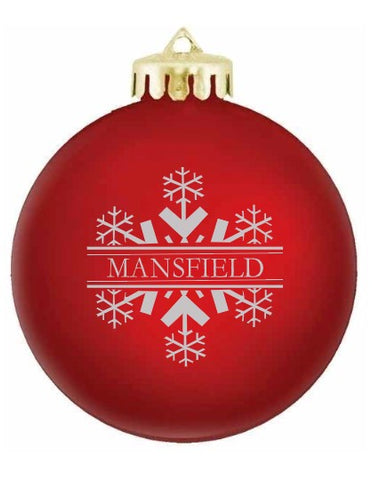 MANSFIELD SHATTERPROOF ORNAMENT