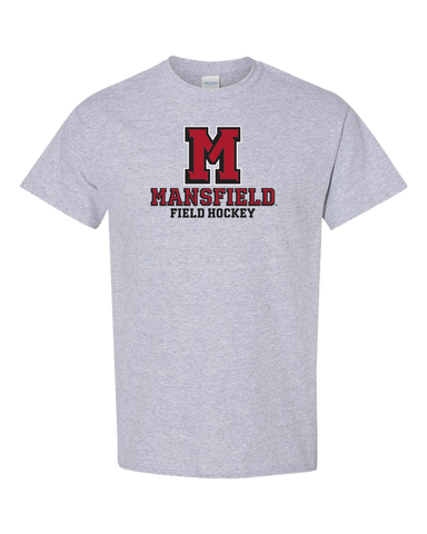 MANSFIELD FIELD HOCKEY S/S TEE GRAY
