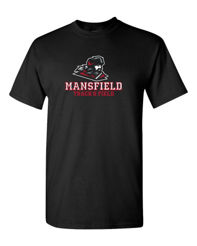 MANSFIELD MOUNTIE TRACK&FIELD S/S TEE BLACK